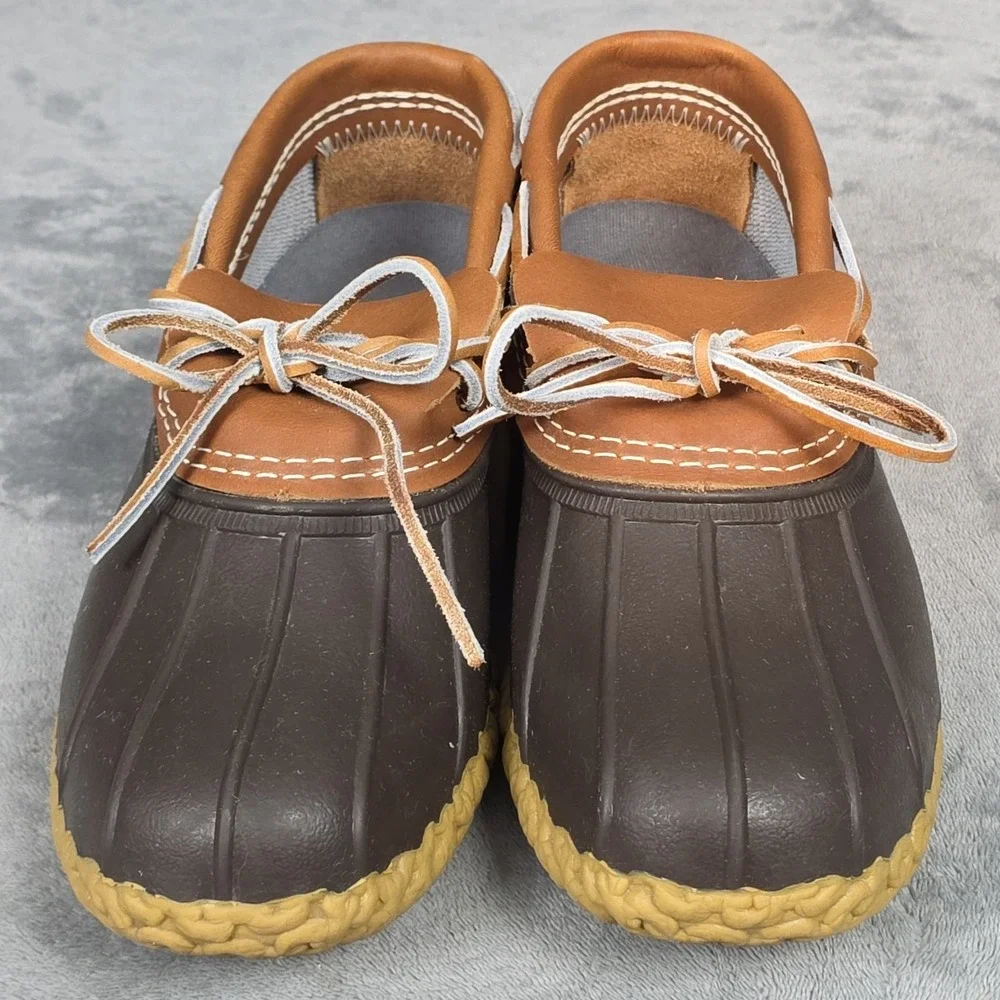 Ll Bean Women's Duck Boots Low Size US 9 M 175067 NWOB Hiking Gorpcore